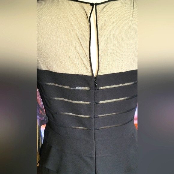 Elegant Black Layered Dress  ❗️ AP designer - Picture 4 of 16